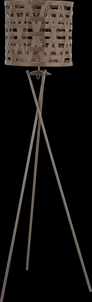 Cottsford Brown Floor Lamp - Thumbnail - Image 1