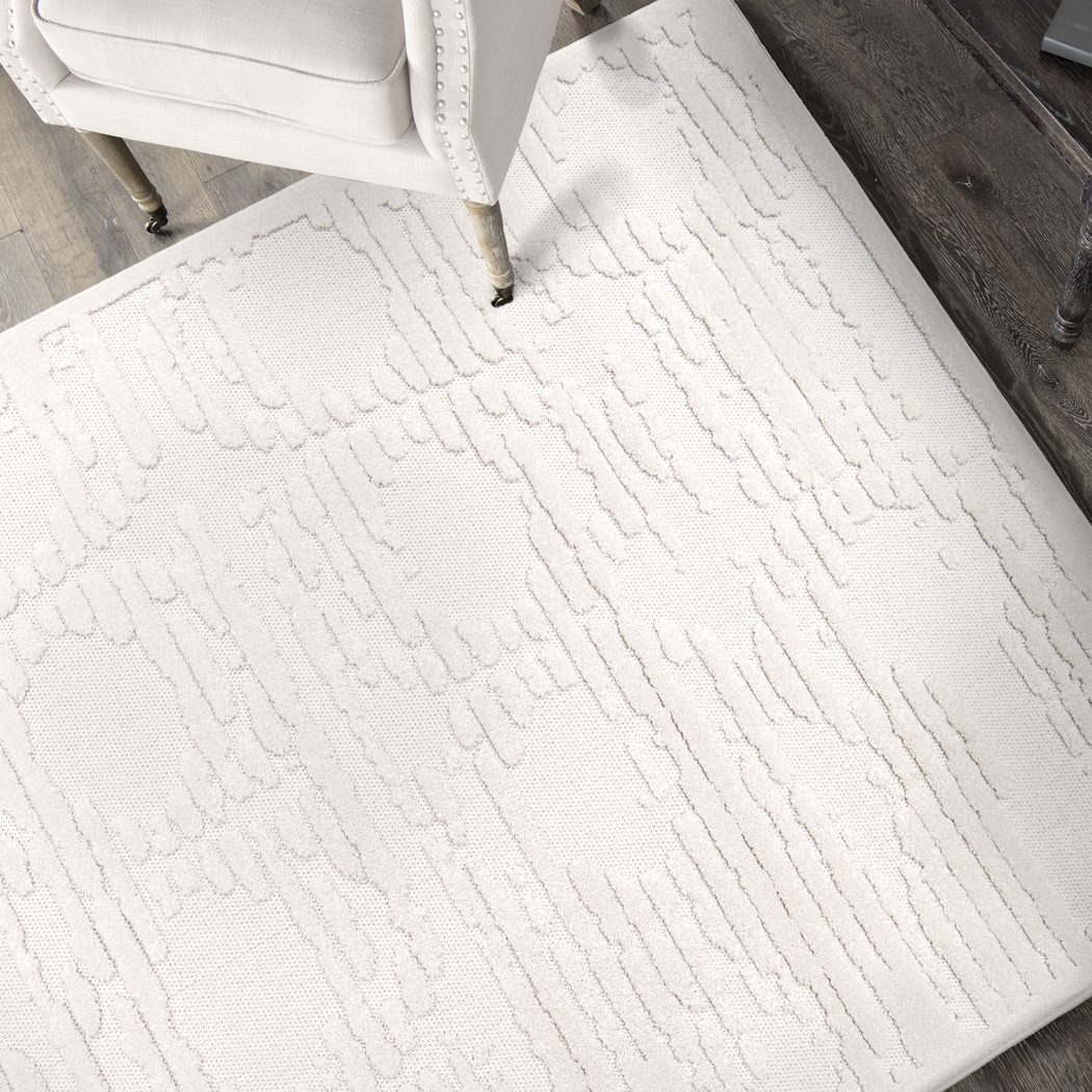 Counce White 5'3 x 7'6 Rug - Thumbnail - Image 2