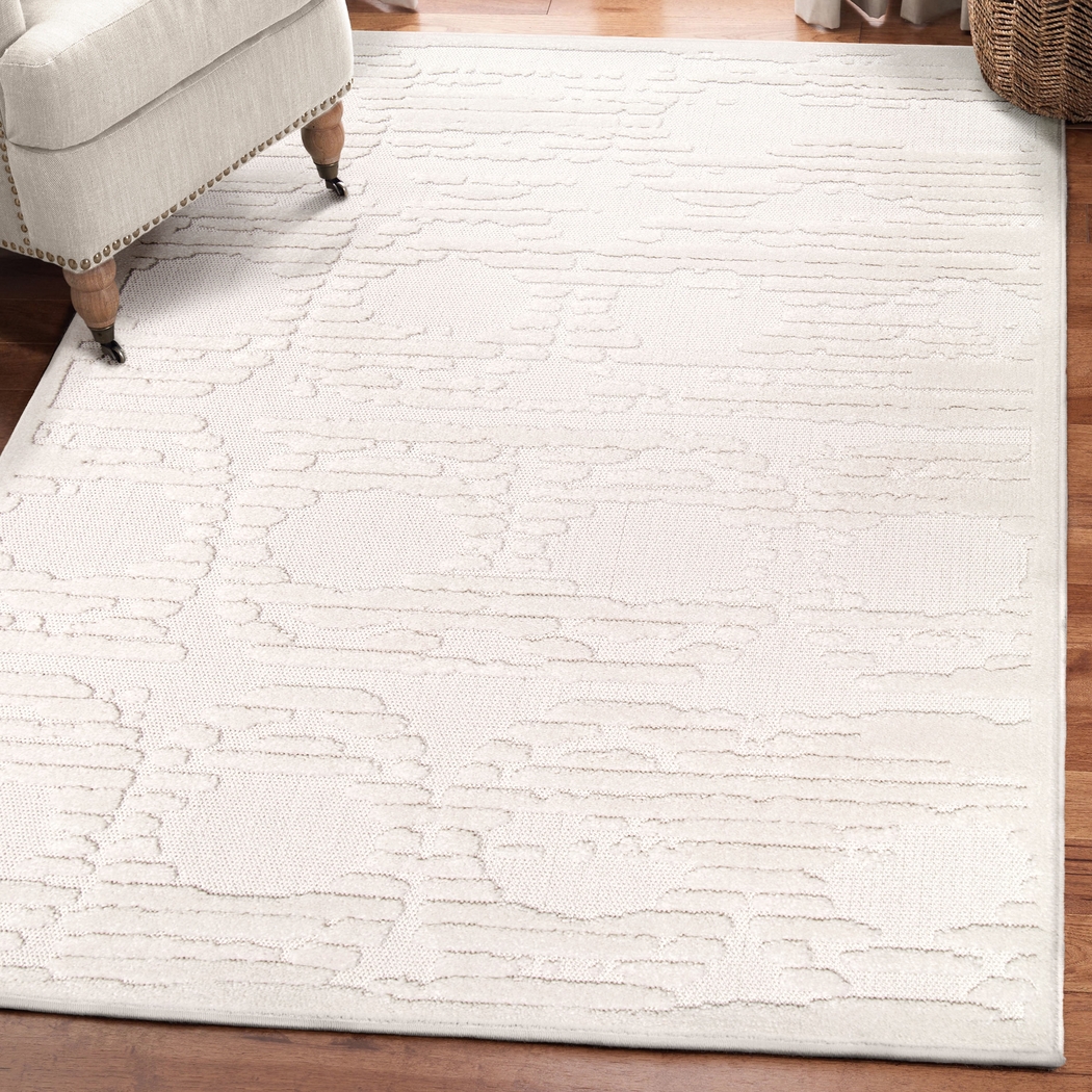 Counce White 5'3 x 7'6 Rug - Thumbnail - Image 9