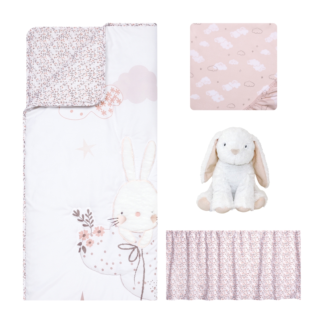 Counting Stars White 4 Pc Baby Bedding Set - Thumbnail - Image 2