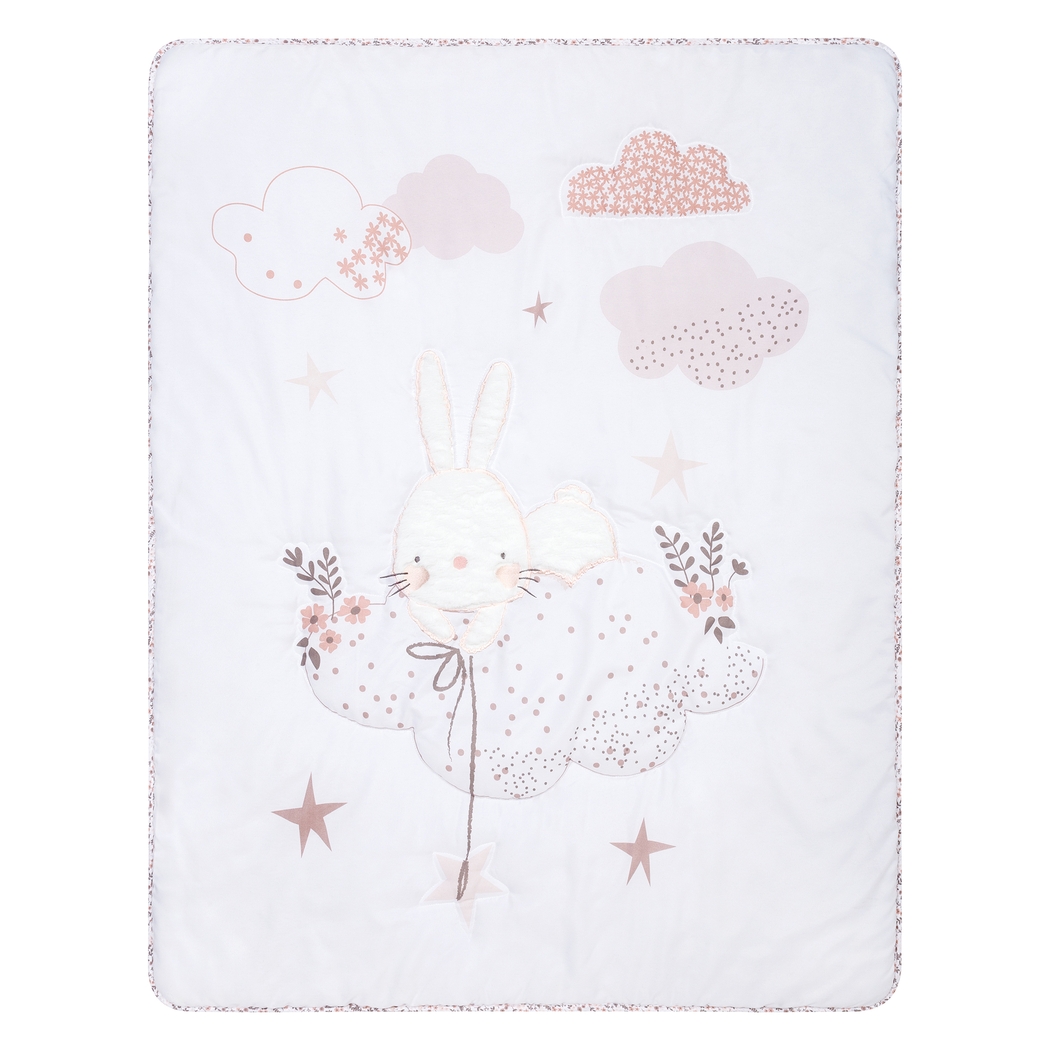 Counting Stars White 4 Pc Baby Bedding Set - Thumbnail - Image 5