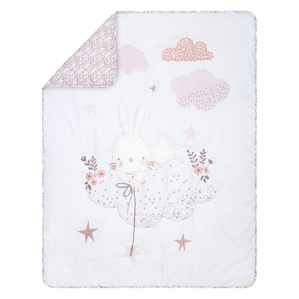 Counting Stars White 4 Pc Baby Bedding Set - Thumbnail - Image 7