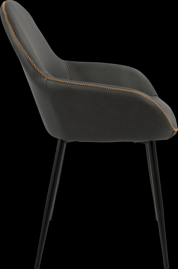 Country Club Gray Dining Chair (Set of 2) - Thumbnail - Image 3