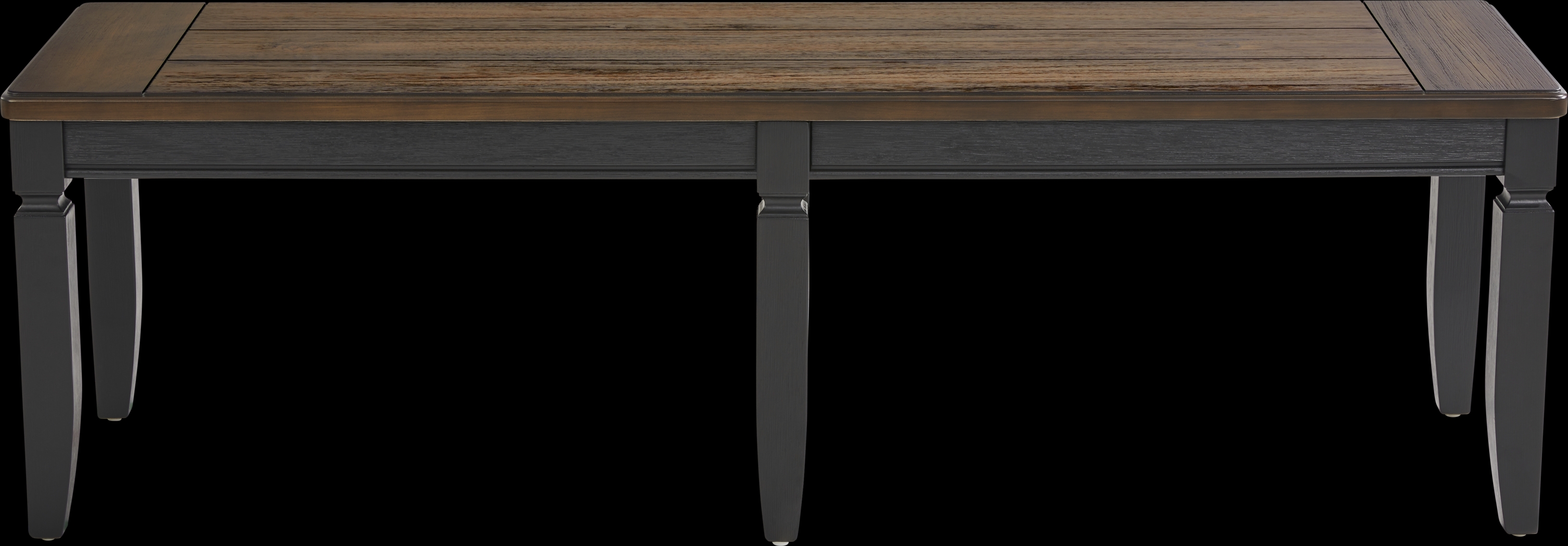 Country Lane Black Bench - Thumbnail - Image 1