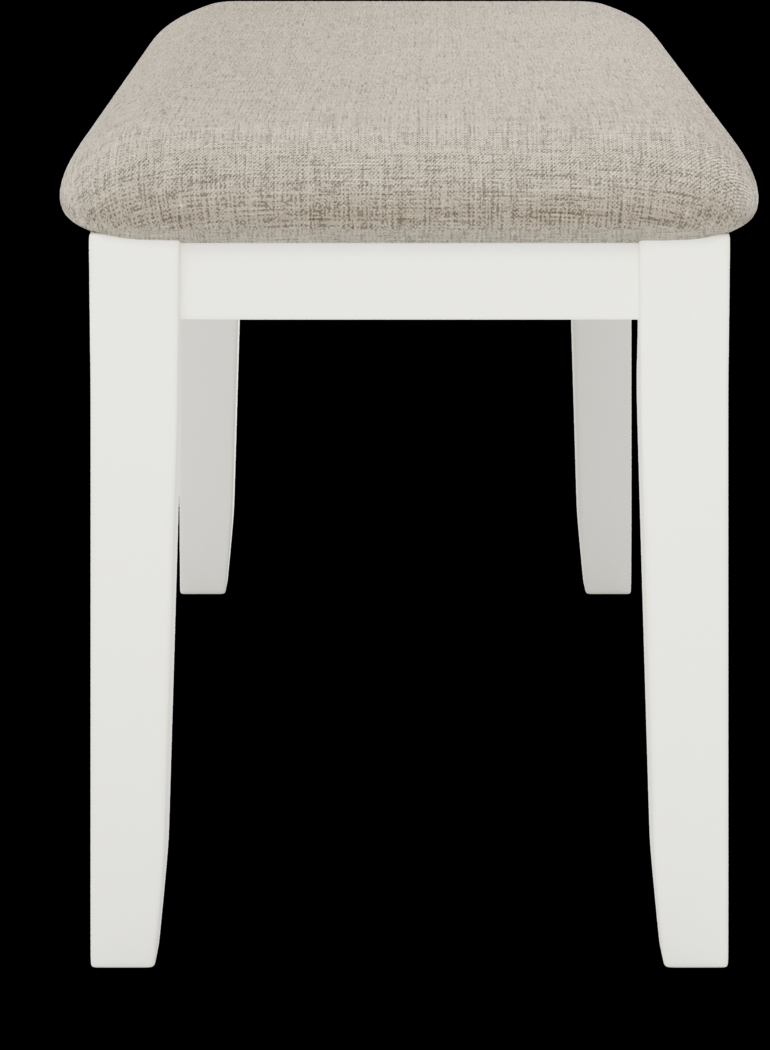 Countryside Cottage Gray Bench - Thumbnail - Image 3