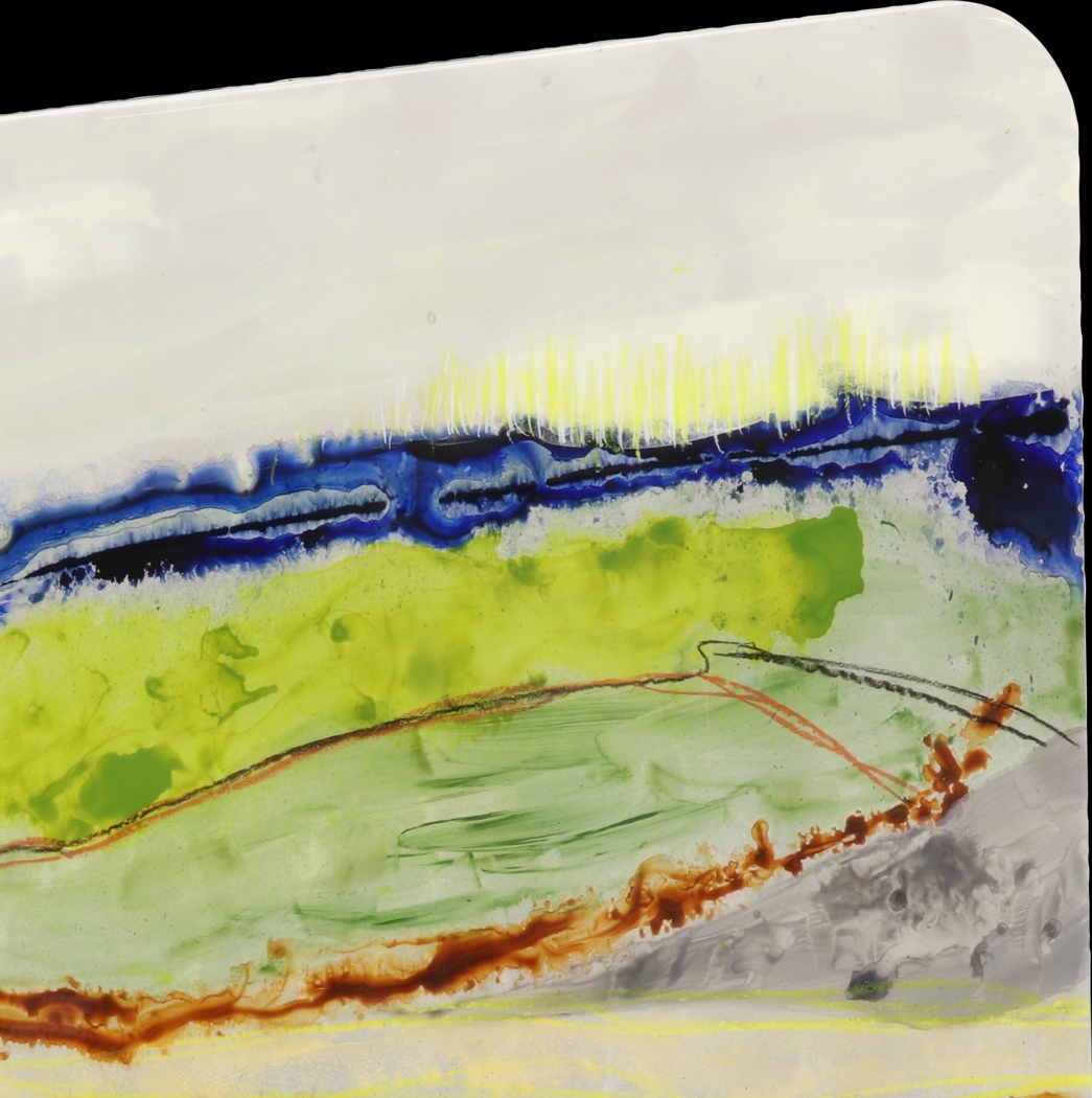 Countryside Views II Green Artwork - Thumbnail - Image 4