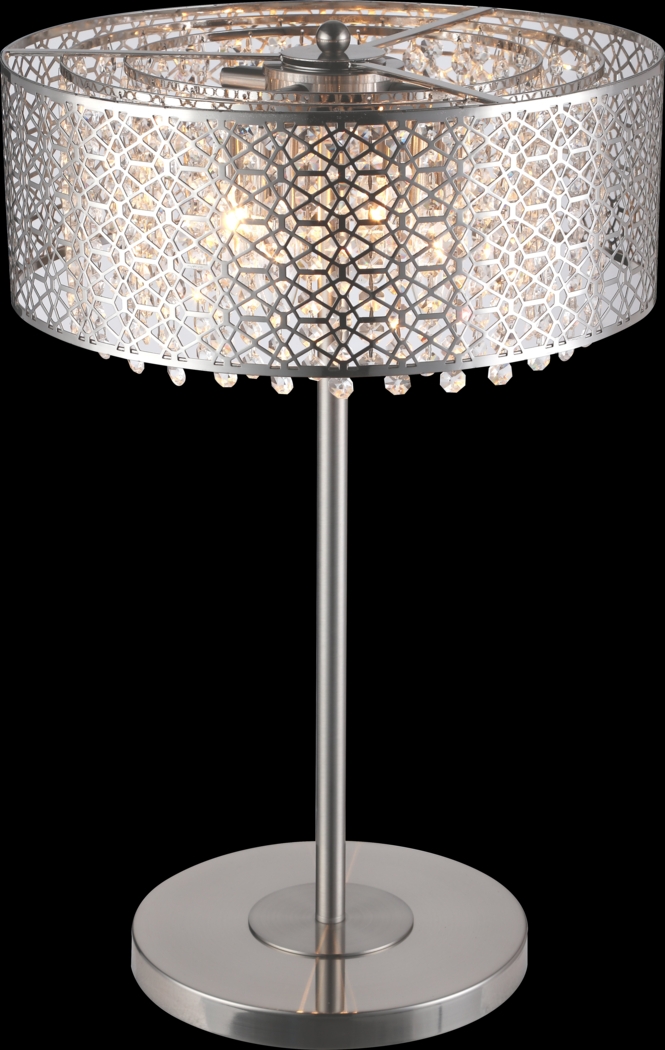 Palm Springs Silver 7 Pc Living Room - Thumbnail - Image 10