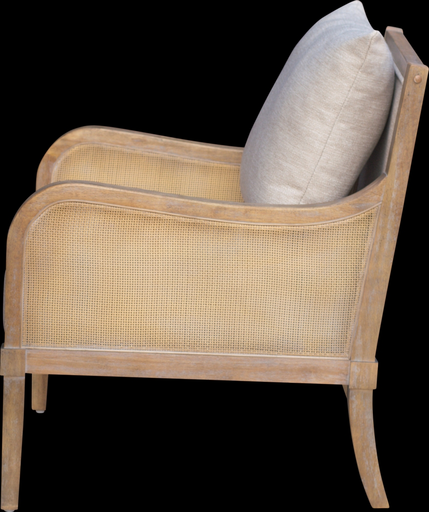 Courmayeur Brown Accent Chair - Thumbnail - Image 7