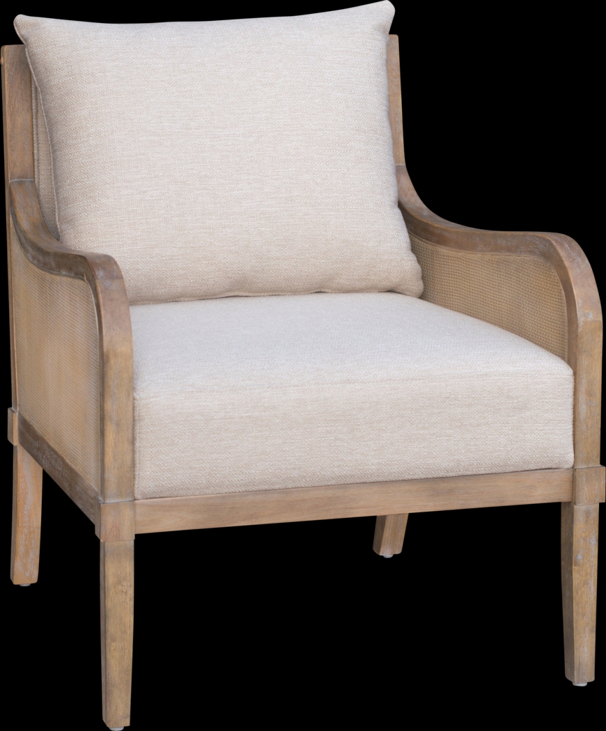 Courmayeur Brown Accent Chair - Thumbnail - Image 1