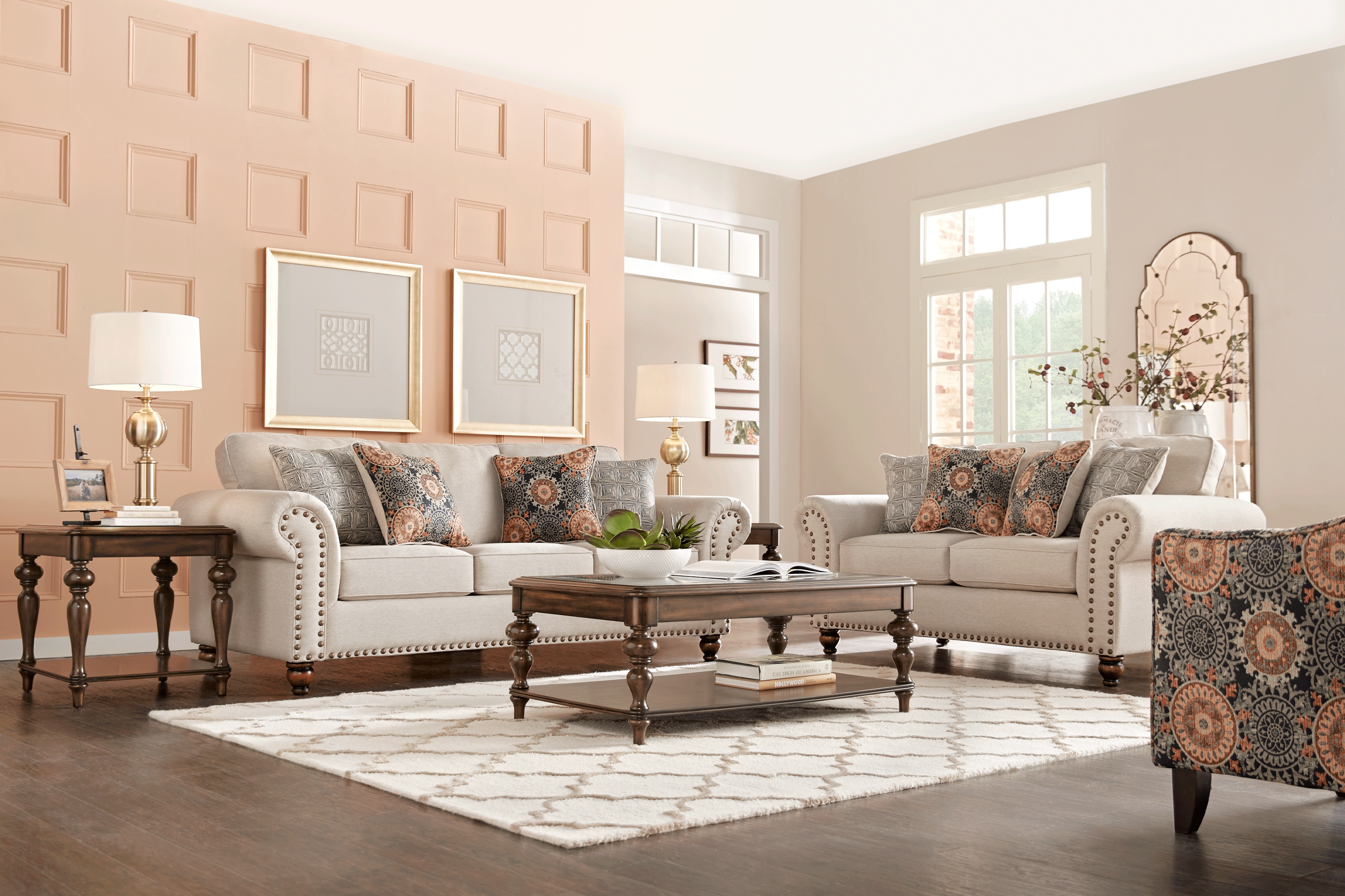 Court Street Beige Sofa - Thumbnail - Image 2