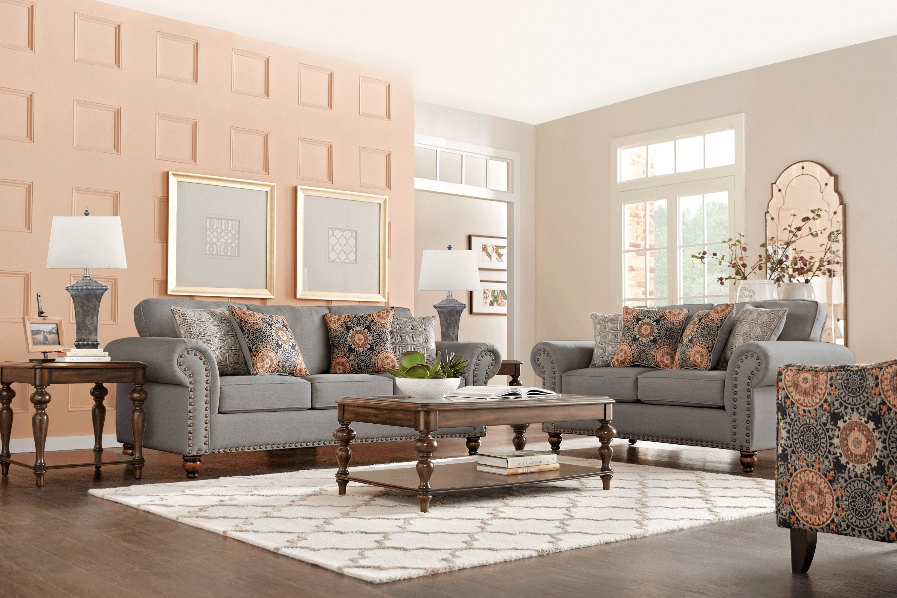 Court Street Gray Sofa - Thumbnail - Image 2