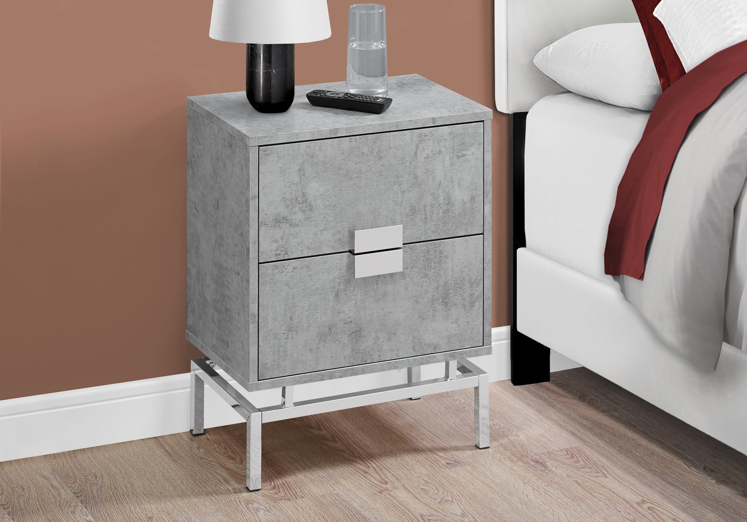 Cove Points Gray Accent Table - Thumbnail - Image 3