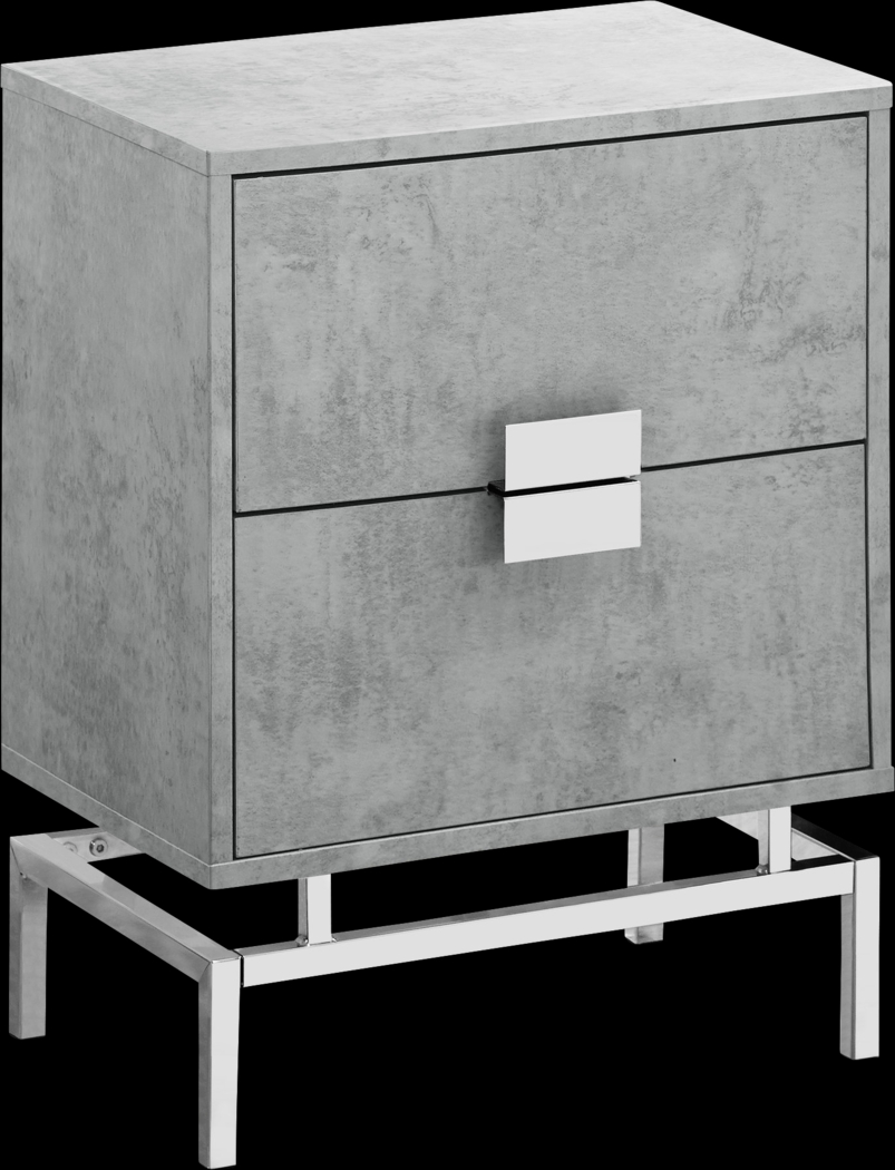 Cove Points Gray Accent Table - Thumbnail - Image 1