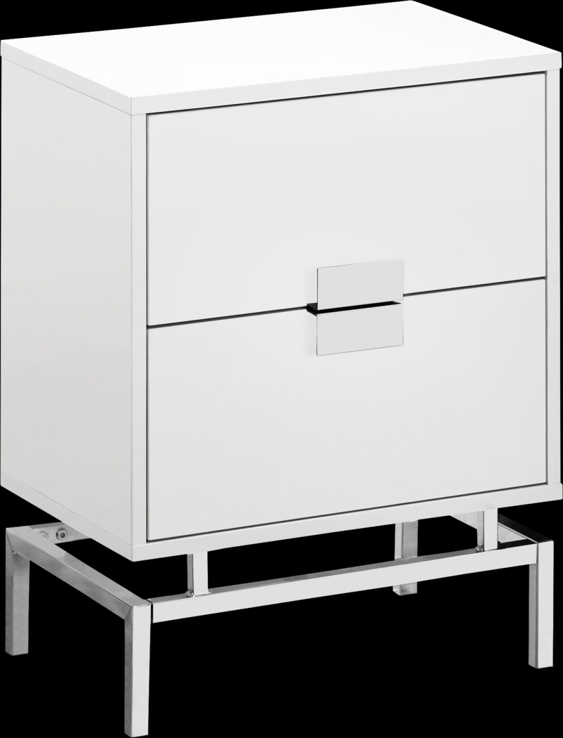 Cove Points White Accent Table - Thumbnail - Image 1