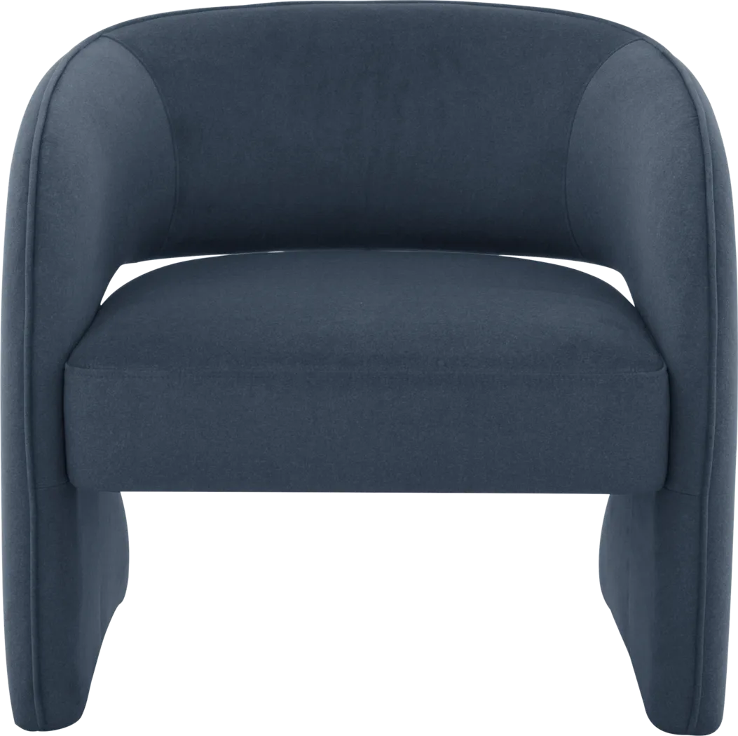 Covella Blue Accent Chair - Thumbnail - Image 2