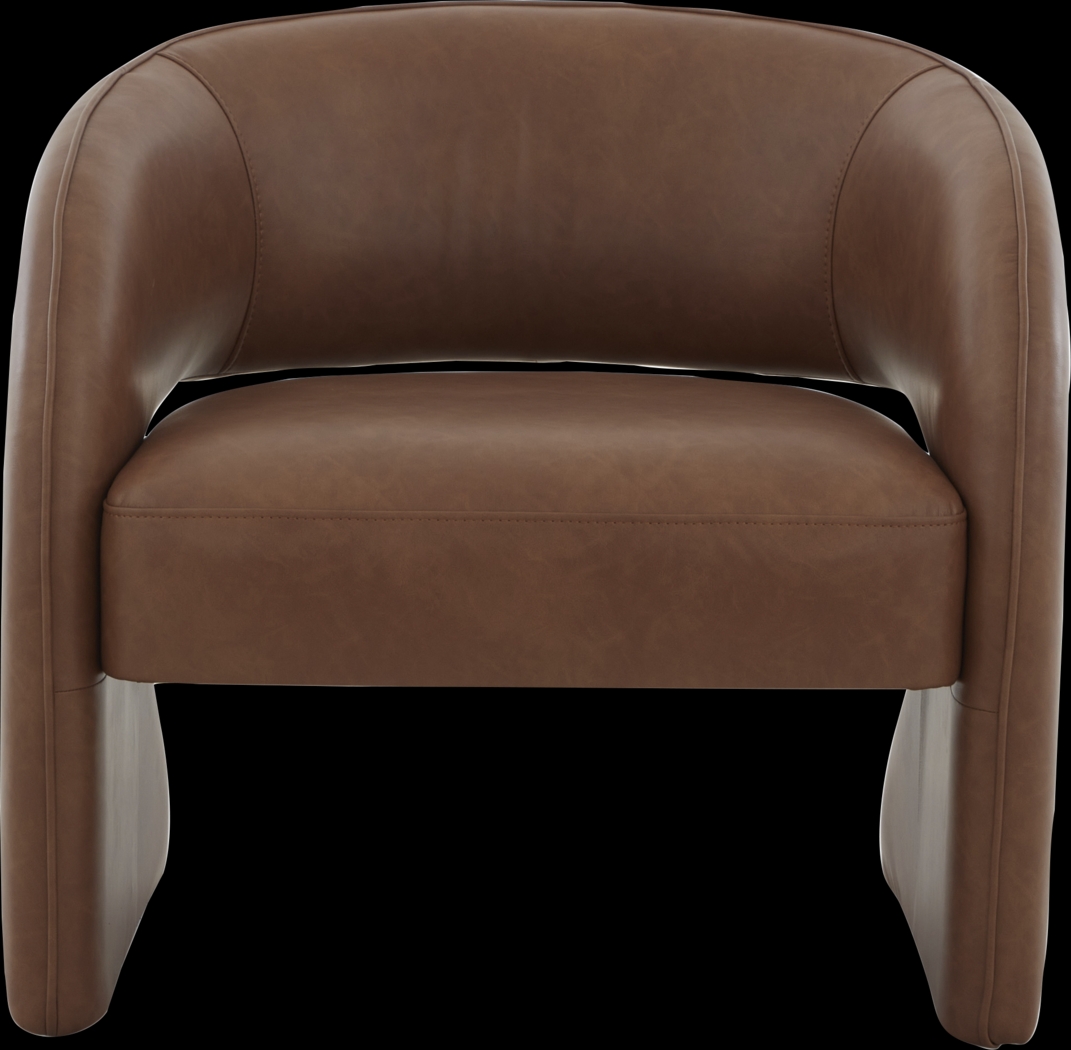 Covella Camel Accent Chair - Thumbnail - Image 2