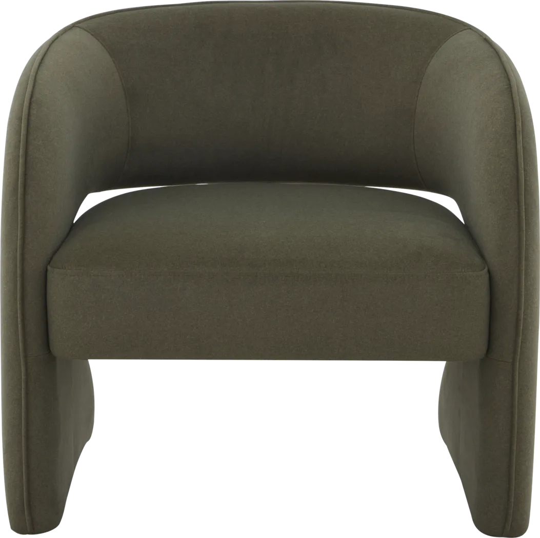 Covella Green Accent Chair - Thumbnail - Image 2