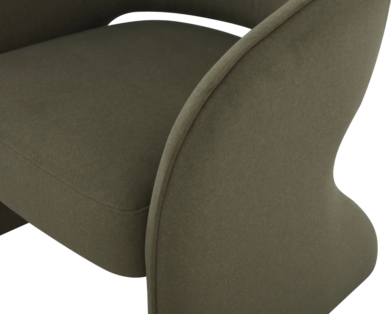 Covella Green Accent Chair - Thumbnail - Image 4