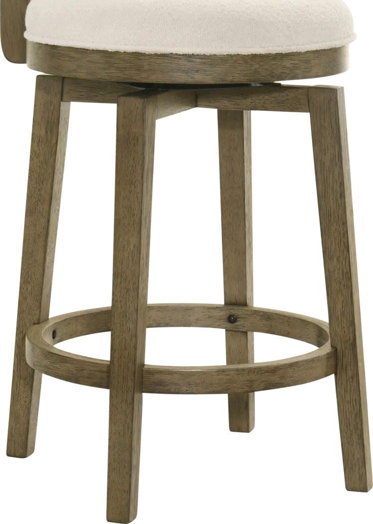 Covencaster Brown Swivel Counter Height Stool - Thumbnail - Image 3