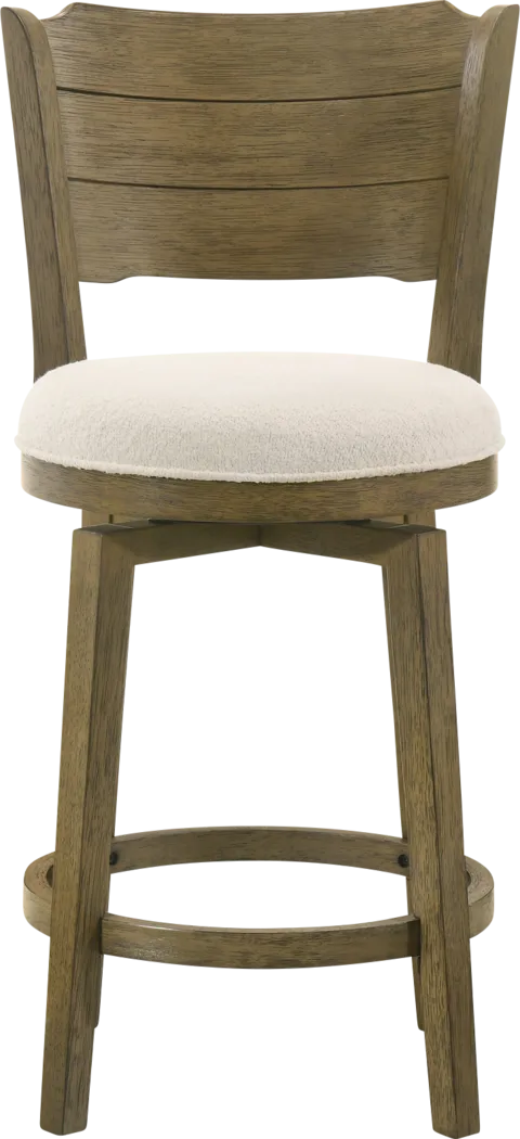 Covencaster Brown Swivel Counter Height Stool - Thumbnail - Image 7