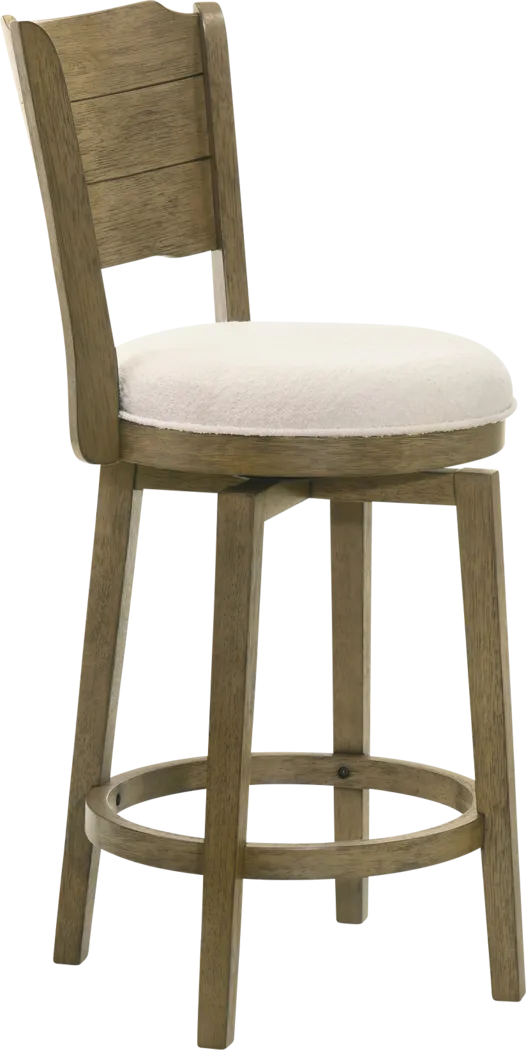 Covencaster Brown Swivel Counter Height Stool - Thumbnail - Image 8