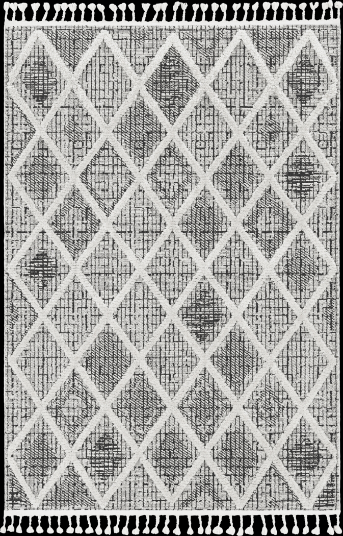 Covenmond Charcoal 7'10 x 10'10 Rug - Thumbnail - Image 1