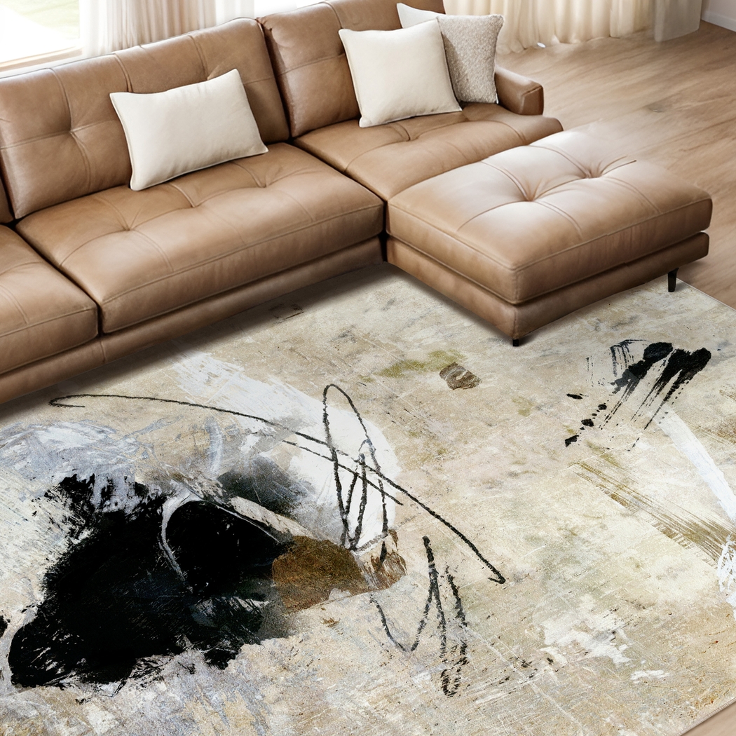 Covenpeak Brown 7'7 x 10'5 Rug - Thumbnail - Image 3