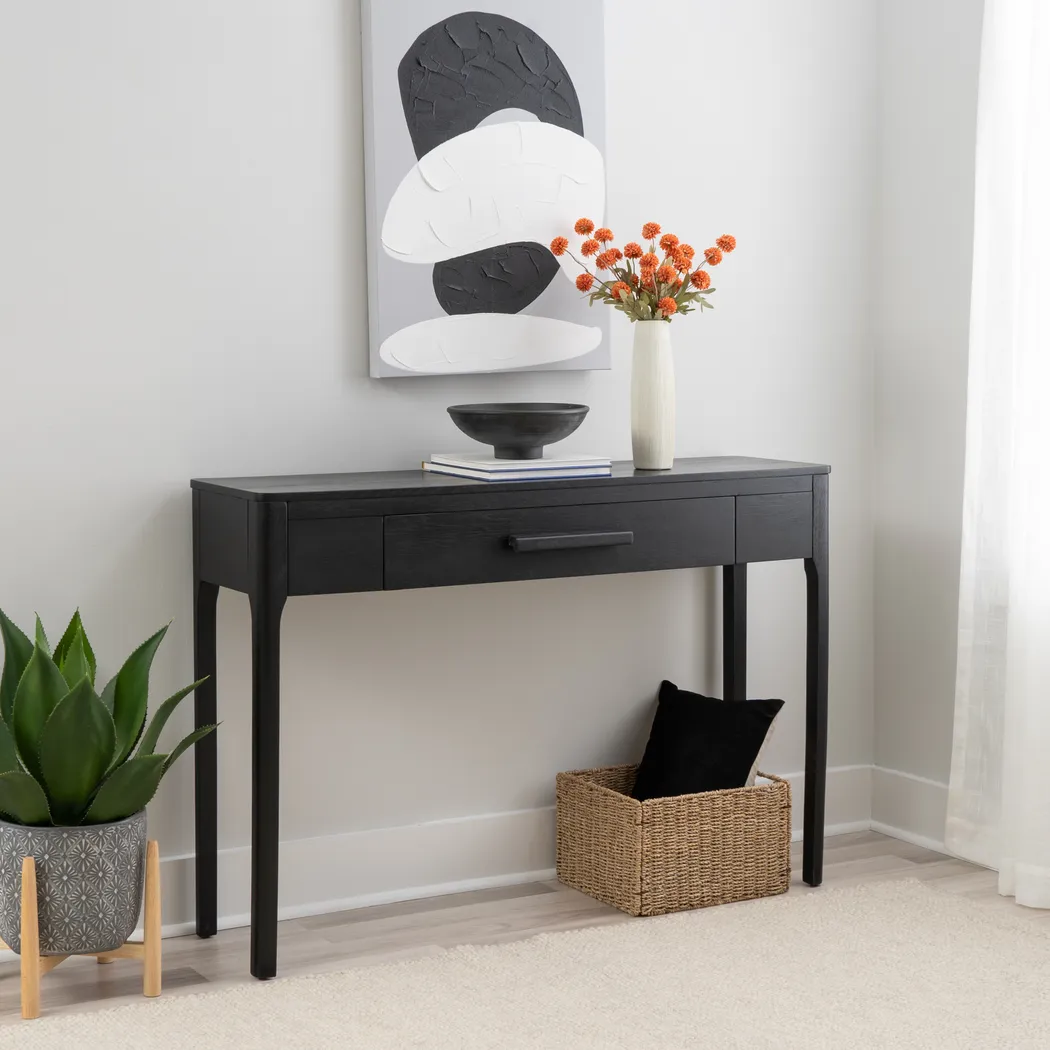 Covenstall Black Sofa Table - Image 3