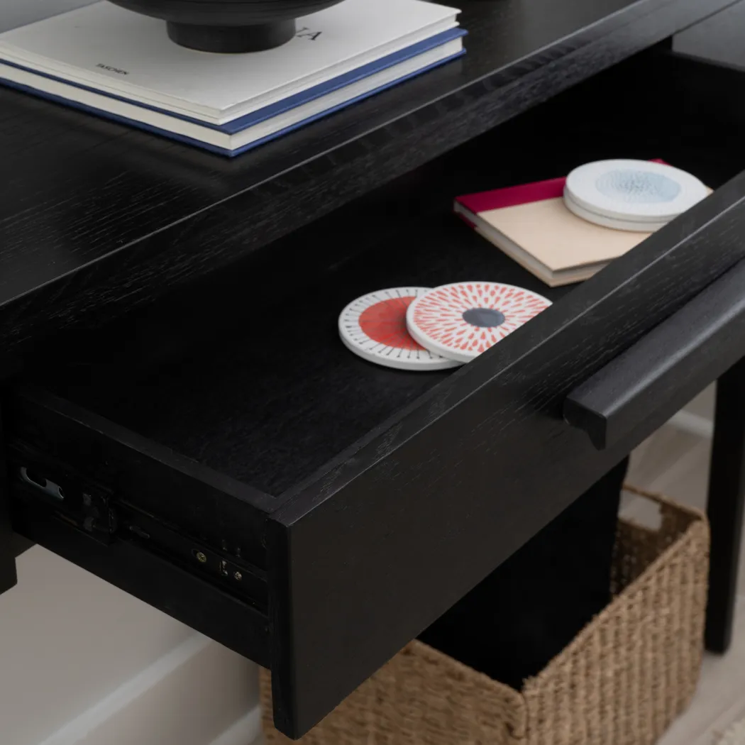 Covenstall Black Sofa Table - Image 8