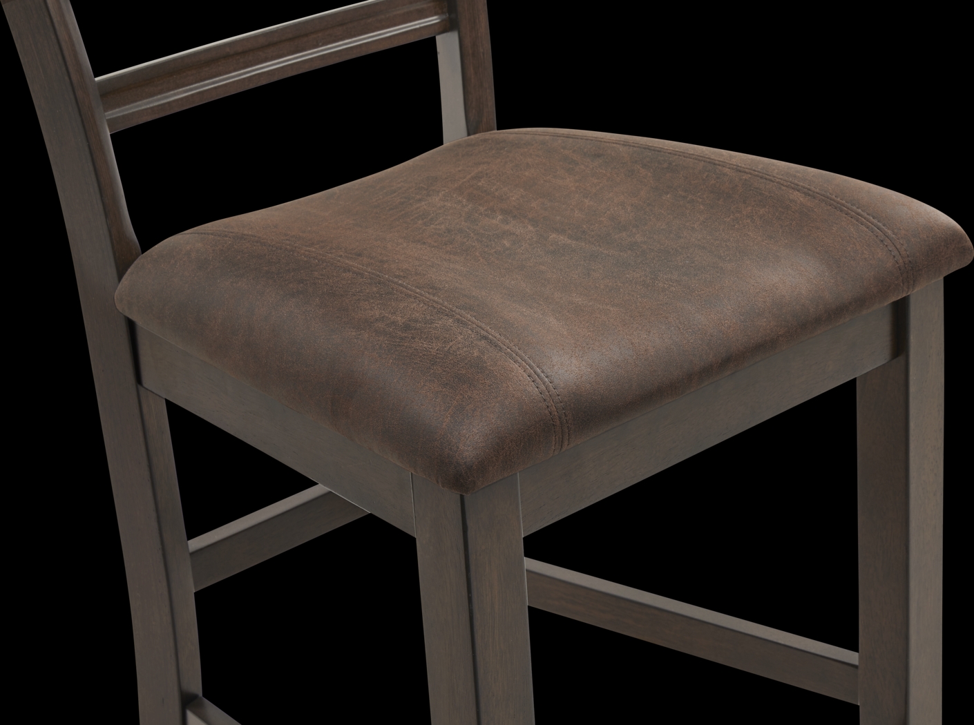 Coventry Dark Brown 5 Pc Counter Height Dining Room - Thumbnail - Image 6