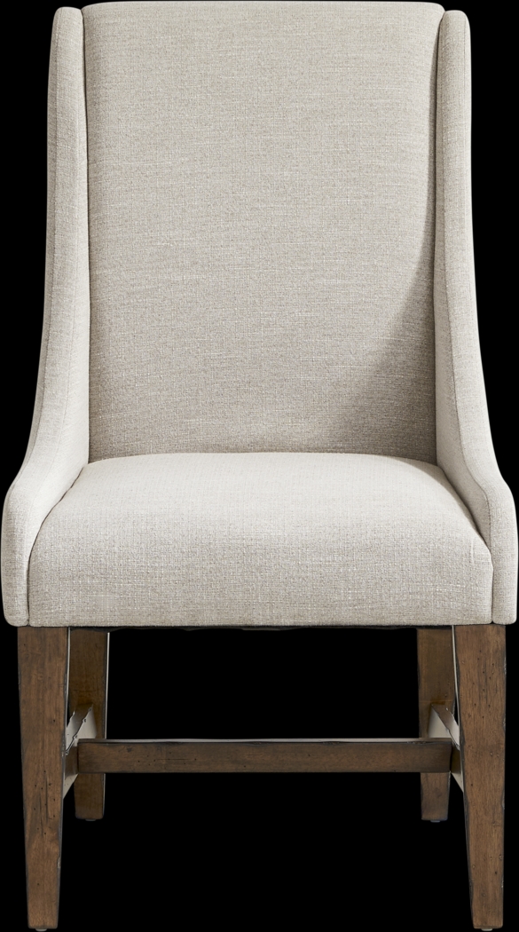 Covered Bridge Beige Arm Chair - Thumbnail - Image 3