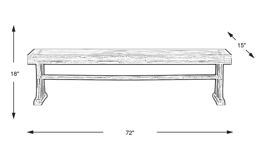 Dimension Image. Please refer to the Dimension Tab on this page for dimension details.