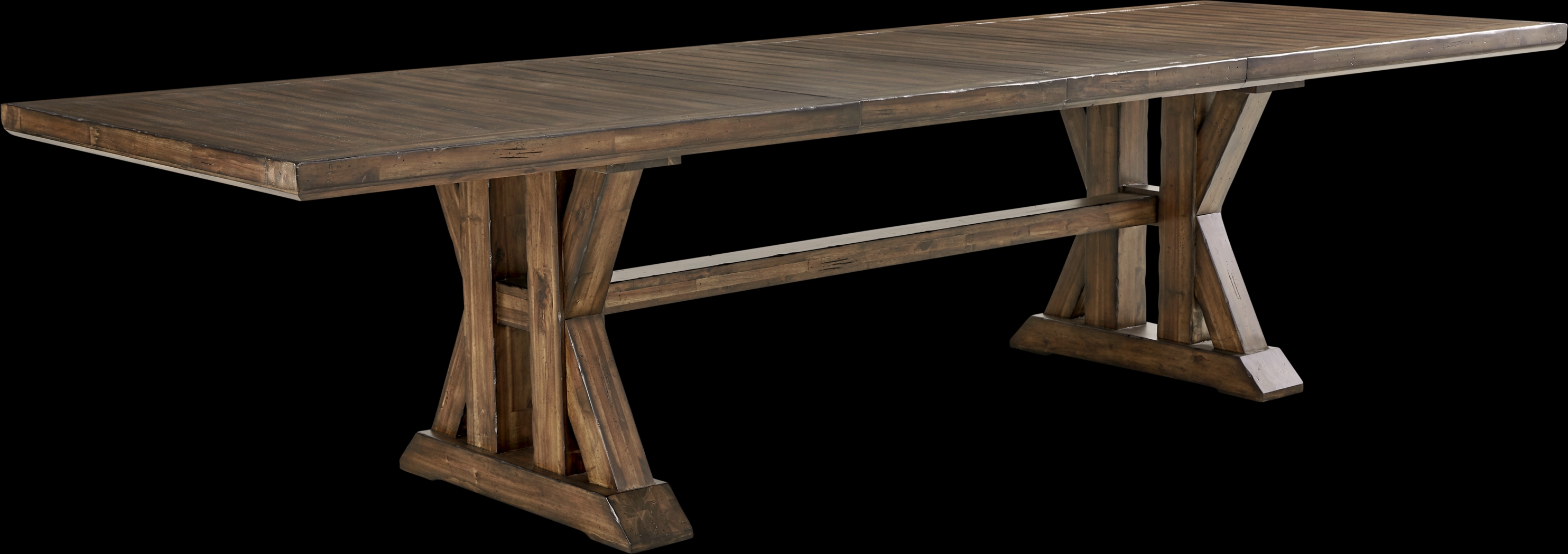 Covered Bridge Tobacco Dining Table - Thumbnail - Image 1