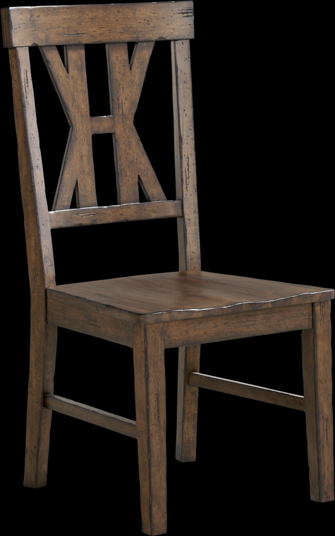 Covered Bridge Tobacco Side Chair - Thumbnail - Image 1
