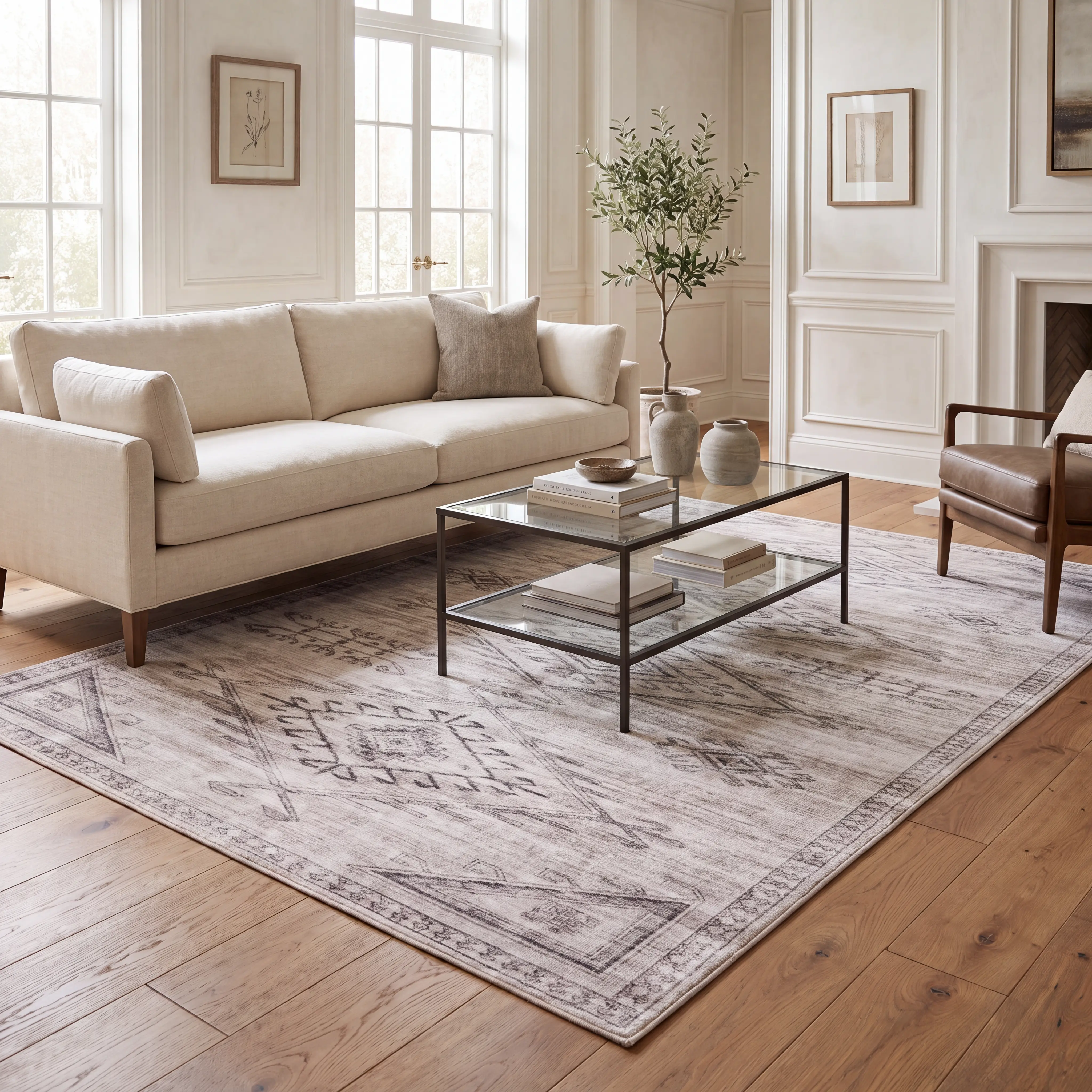 Coveview Light Gray 2'3 x 7'6 Rug - Thumbnail - Image 2