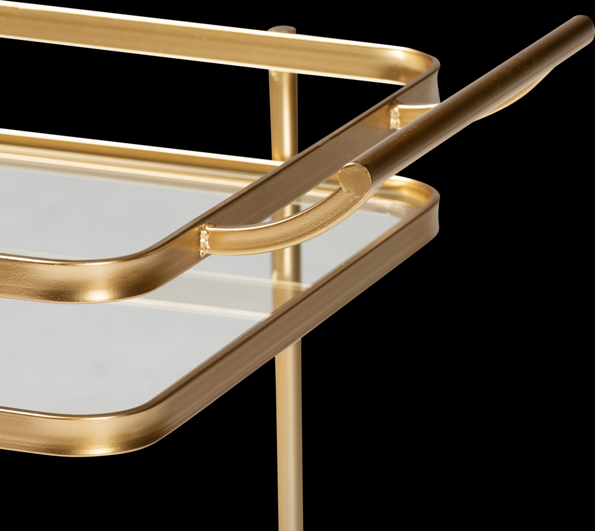 Coveview Yellow Bar Cart - Thumbnail - Image 5