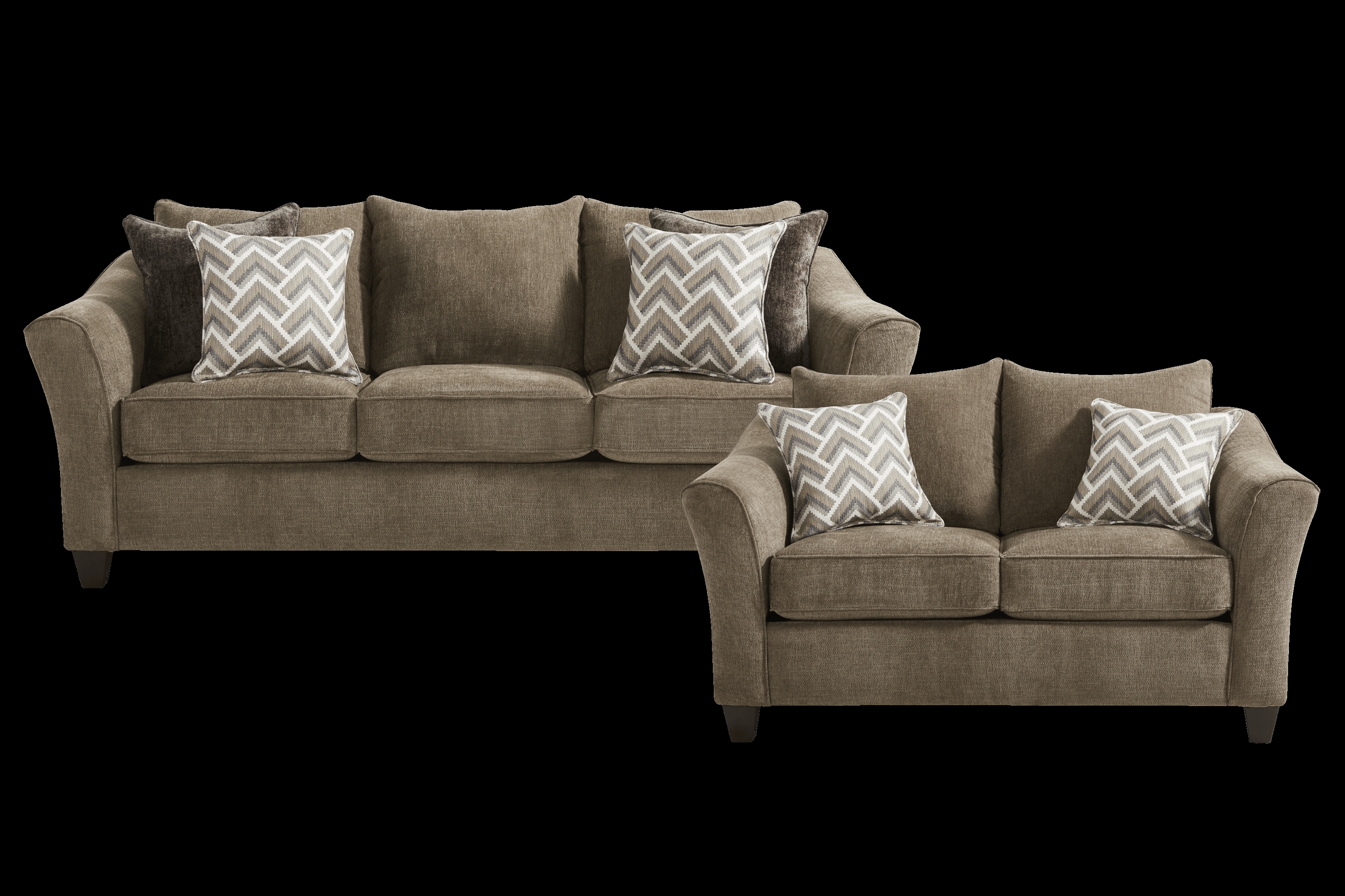 Covington Mocha 2 Pc Living Room - Thumbnail - Image 1