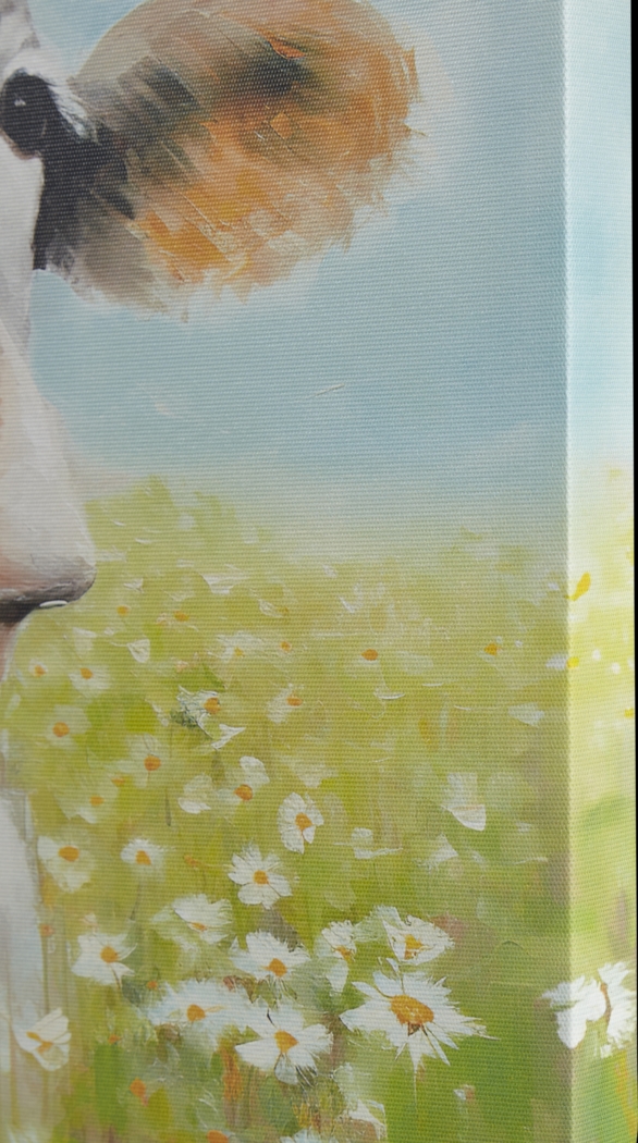 Cow In The Sunshine Green Wall Decor - Thumbnail - Image 7