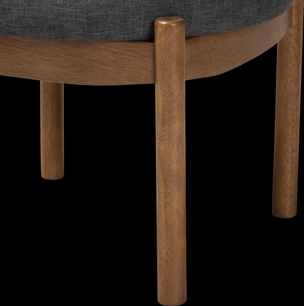 Coweeset Dark Gray Ottoman - Thumbnail - Image 6