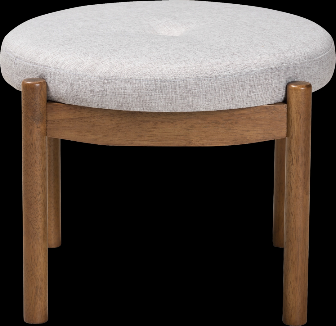 Coweeset Light Gray Ottoman - Thumbnail - Image 4