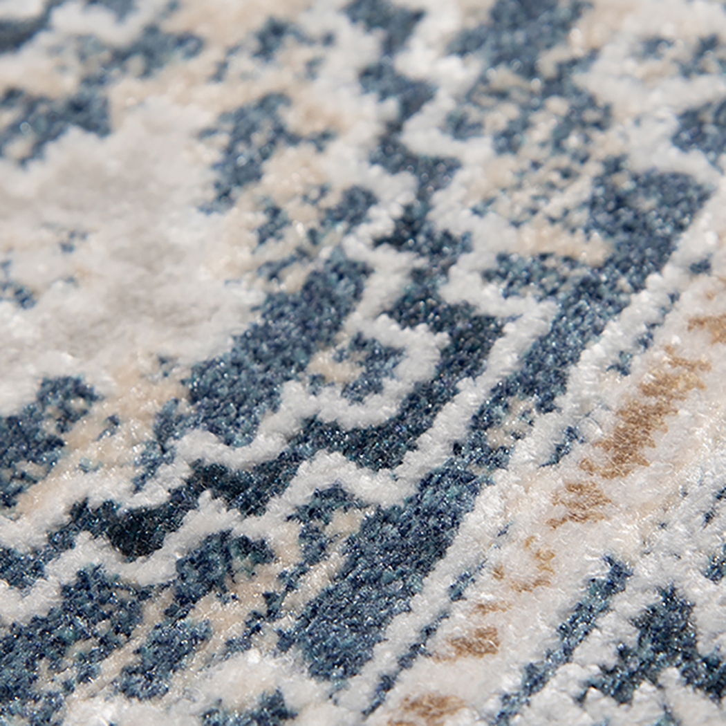 Cowle Navy 7'6 x 9'6 Rug - Thumbnail - Image 5