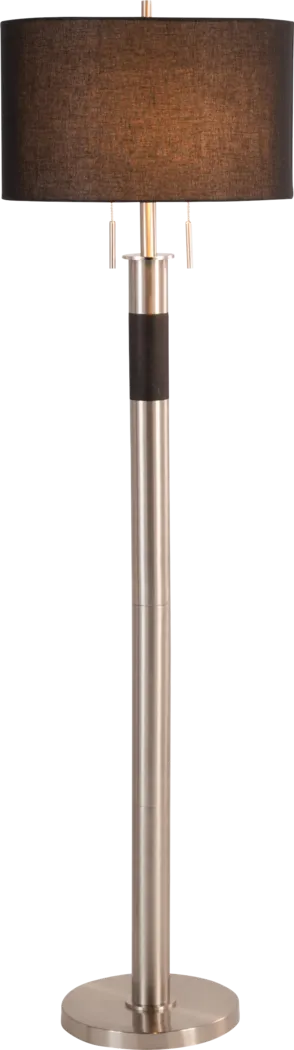 Cozette Black Floor Lamp - Thumbnail - Image 2