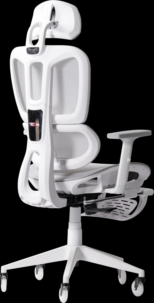 Cozrus Gray/White Gaming Chair - Thumbnail - Image 8