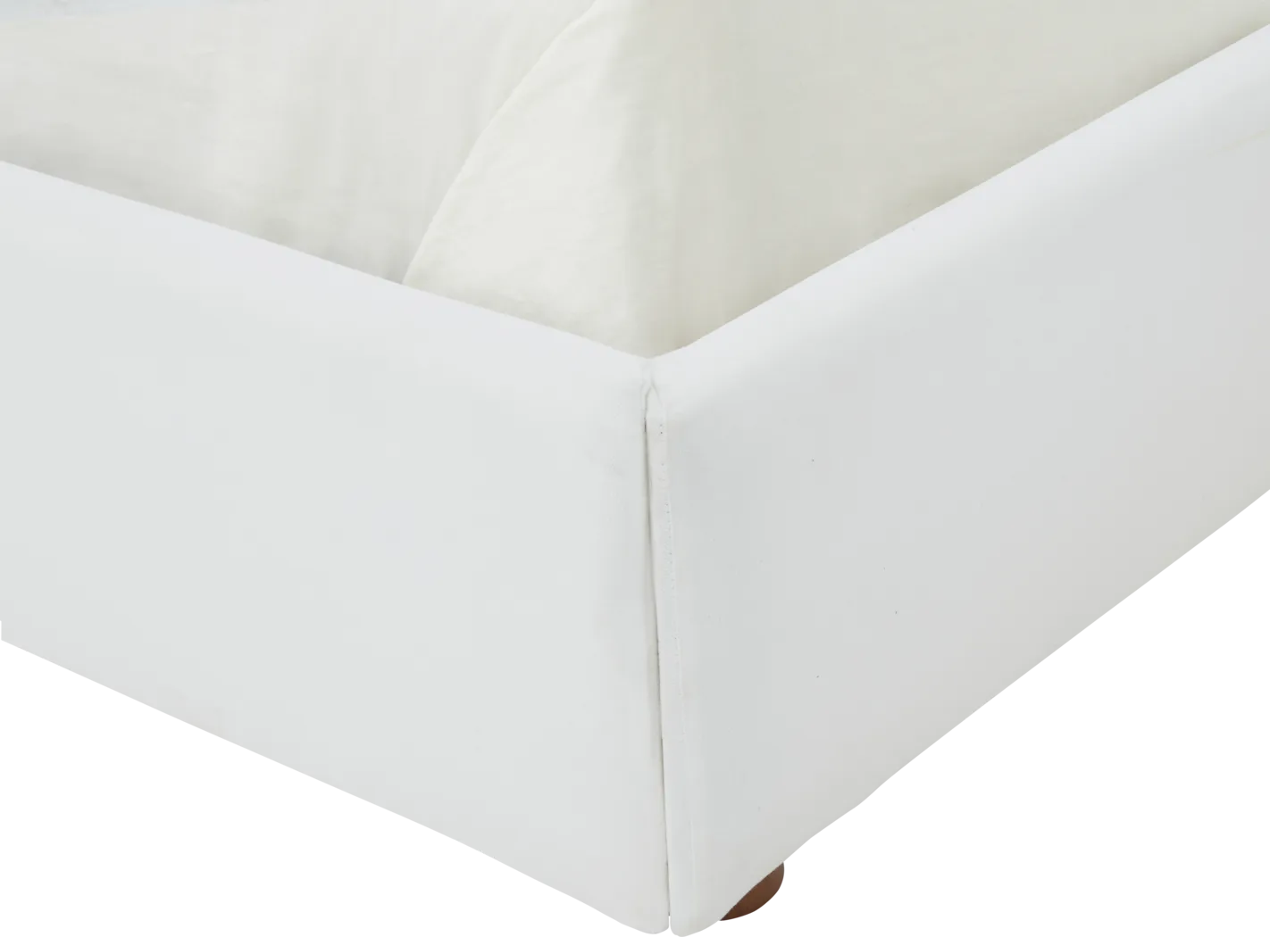 Craan White Queen Bed - Thumbnail - Image 5