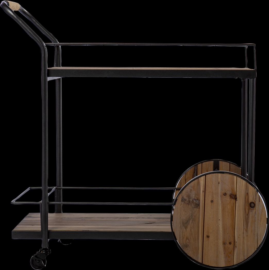 Craddock Natural Barcart - Thumbnail - Image 2