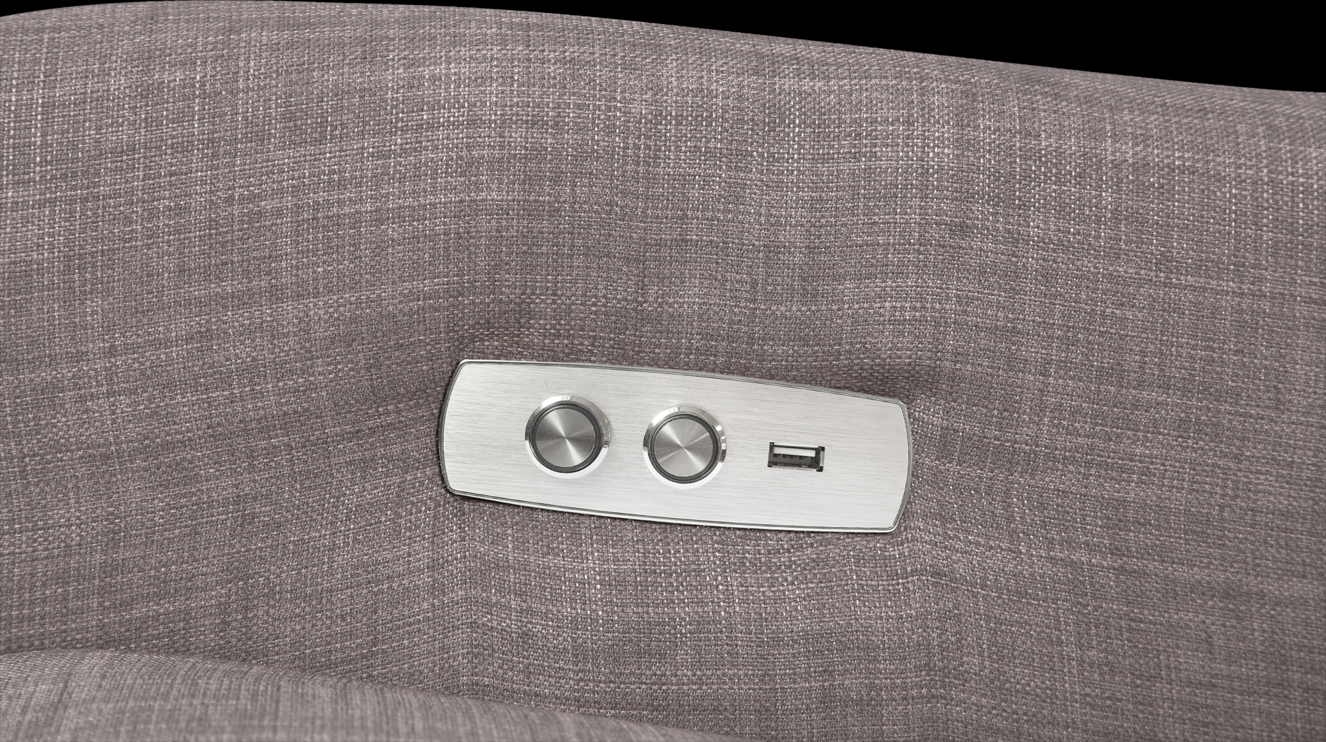 Nursery Cradle Song Gray Swivel Glider Recliner - Thumbnail - Image 2