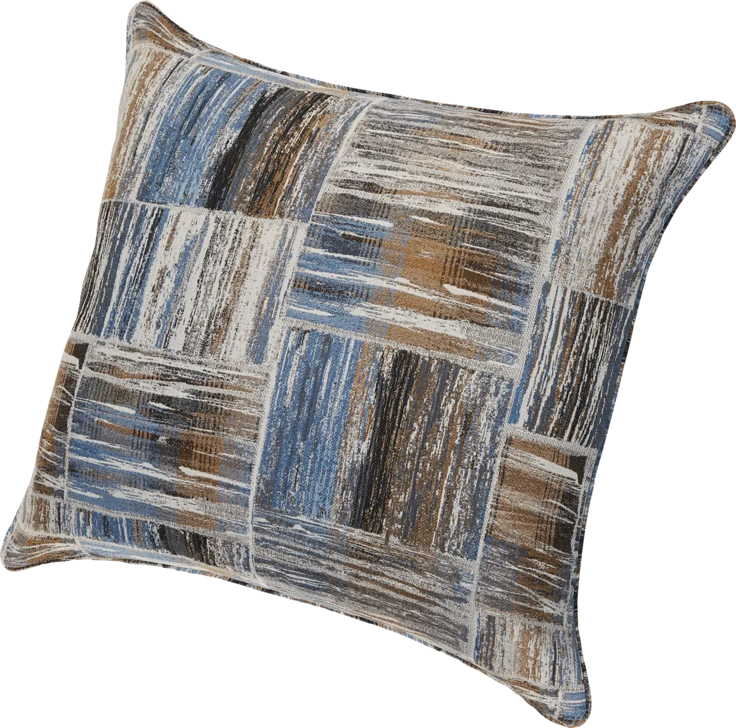 Crafted Navy Toss Pillow Pair - Thumbnail - Image 2