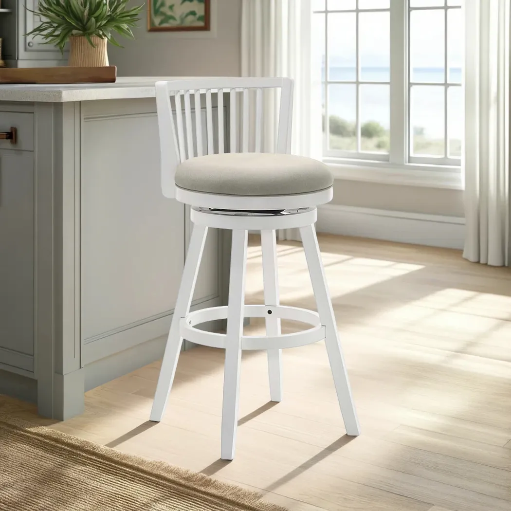 Cragy I White Counter Height Stool - Image 10