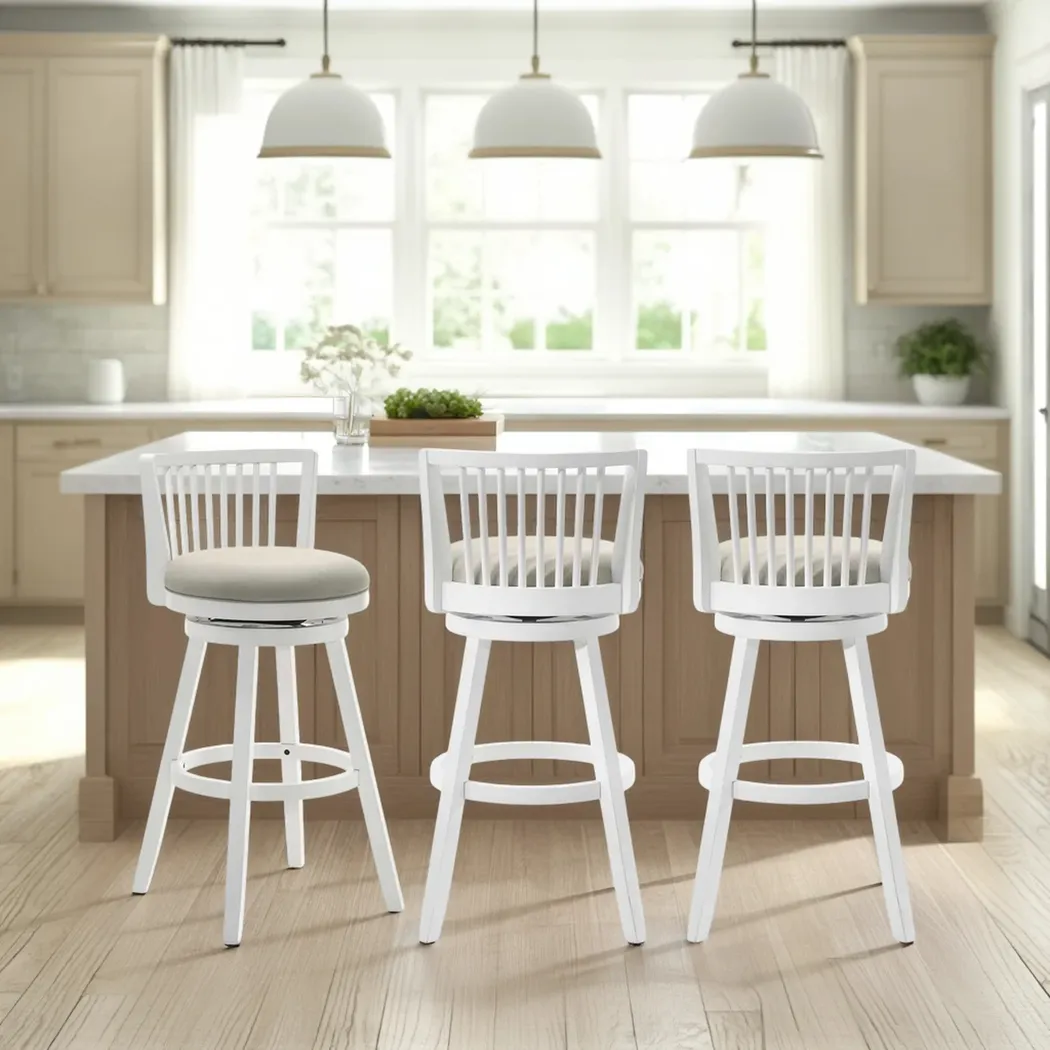 Cragy I White Counter Height Stool - Image 9