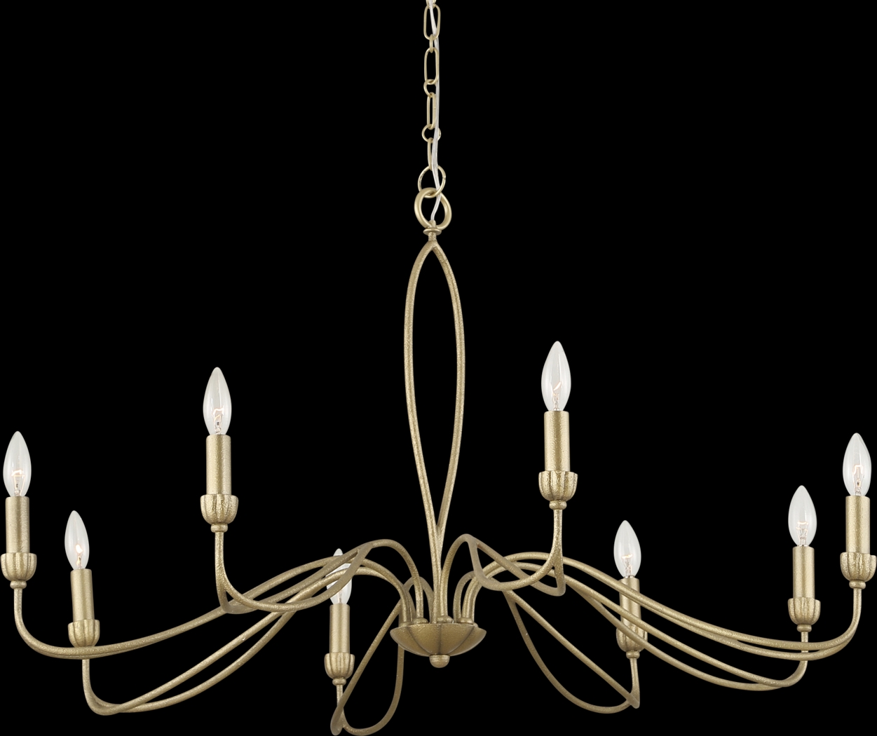 Craix Gold Chandelier - Thumbnail - Image 3